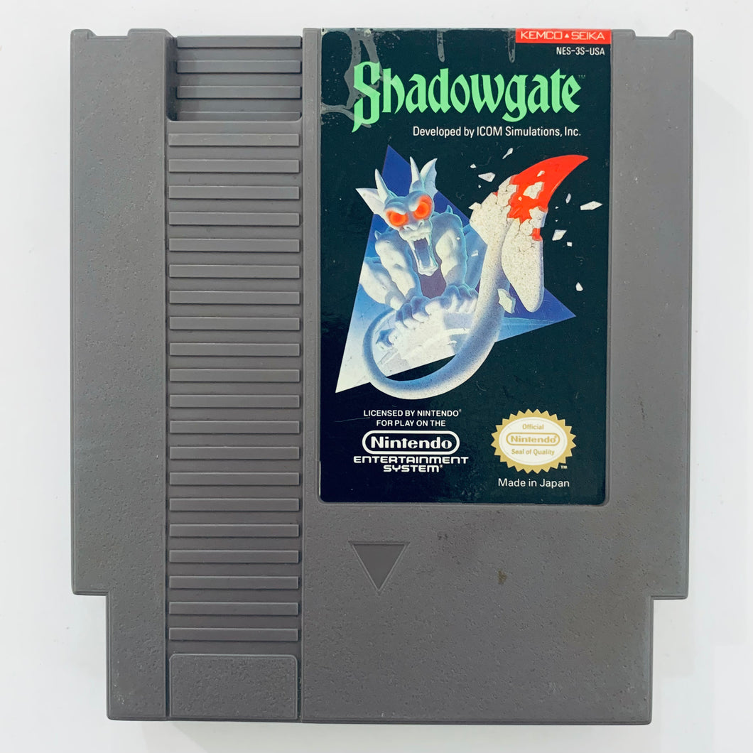 Shadowgate - Nintendo Entertainment System - NES - NTSC-US - Cart