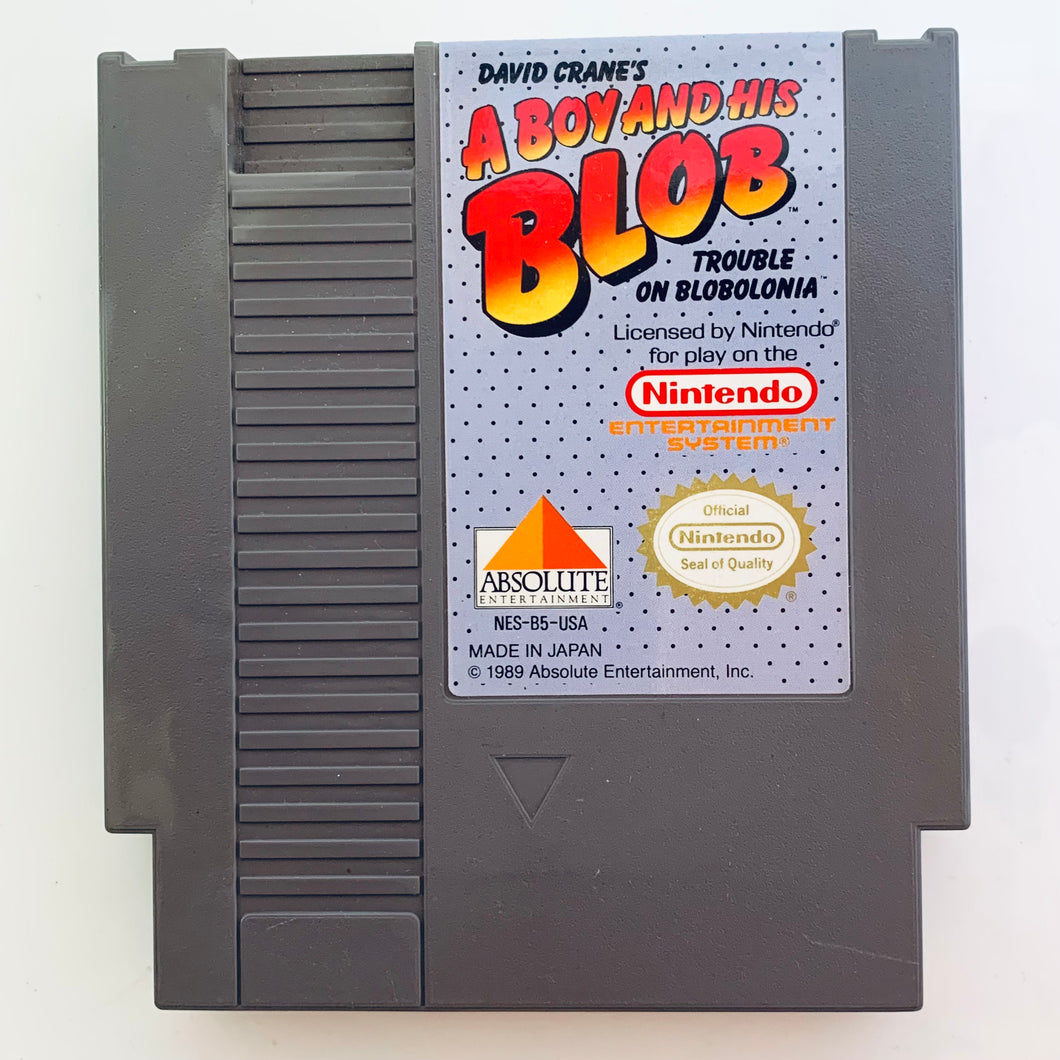 A Boy and His Blob: Trouble on Blobolonia - Nintendo Entertainment System - NES - NTSC-US - Cart