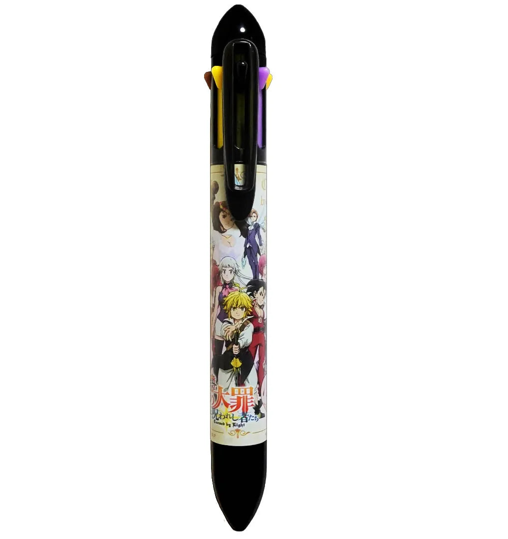 Nanatsu No Taizai / The Seven Deadly Sins Cursed by Light Movie - Seven Colors Ballpoint Pen - Pre-sale Ticket Privilege