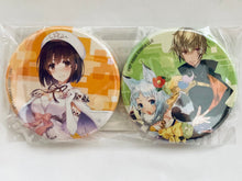 Load image into Gallery viewer, Fantasia Re:Build - Megumi Kato &amp; Tsuchimikado Harutora - Can Badge Set - Kuji Hikido Online Lottery - C-10
