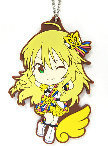 THE iDOLM@STER Million Live! - Hoshii Miki - Ichiban Kuji ~Harmony Festival~ (F Prize) - Kyun-Chara Illustrations - Rubber Charm - 765PRO ALLSTARS ver.
