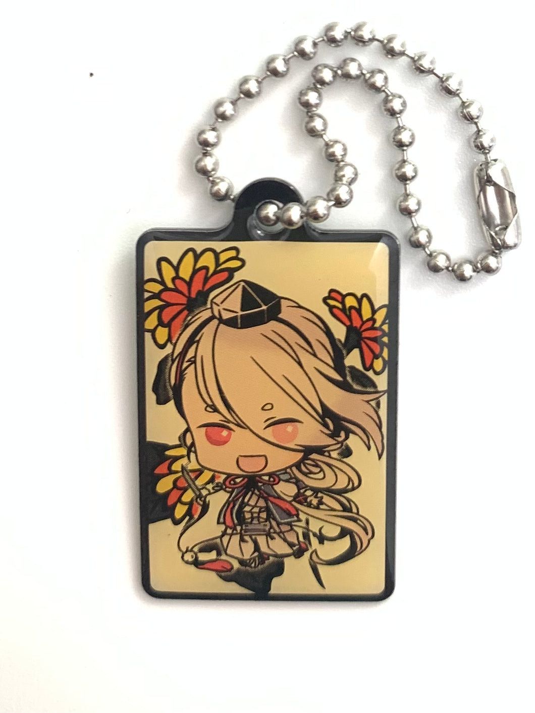 Touken Ranbu - Online - Imanotsurugi - Charm - Hanafuda Metal Plate