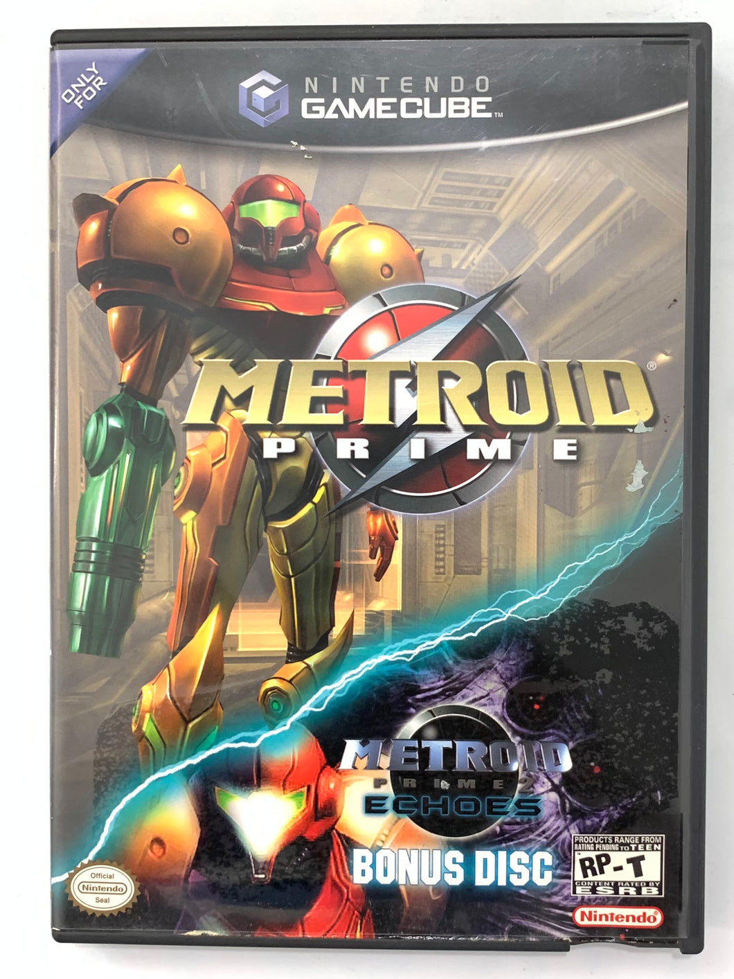 Metroid Prime (Echoes Bonus Disc) - Nintendo Gamecube - NTSC - Case & Manual