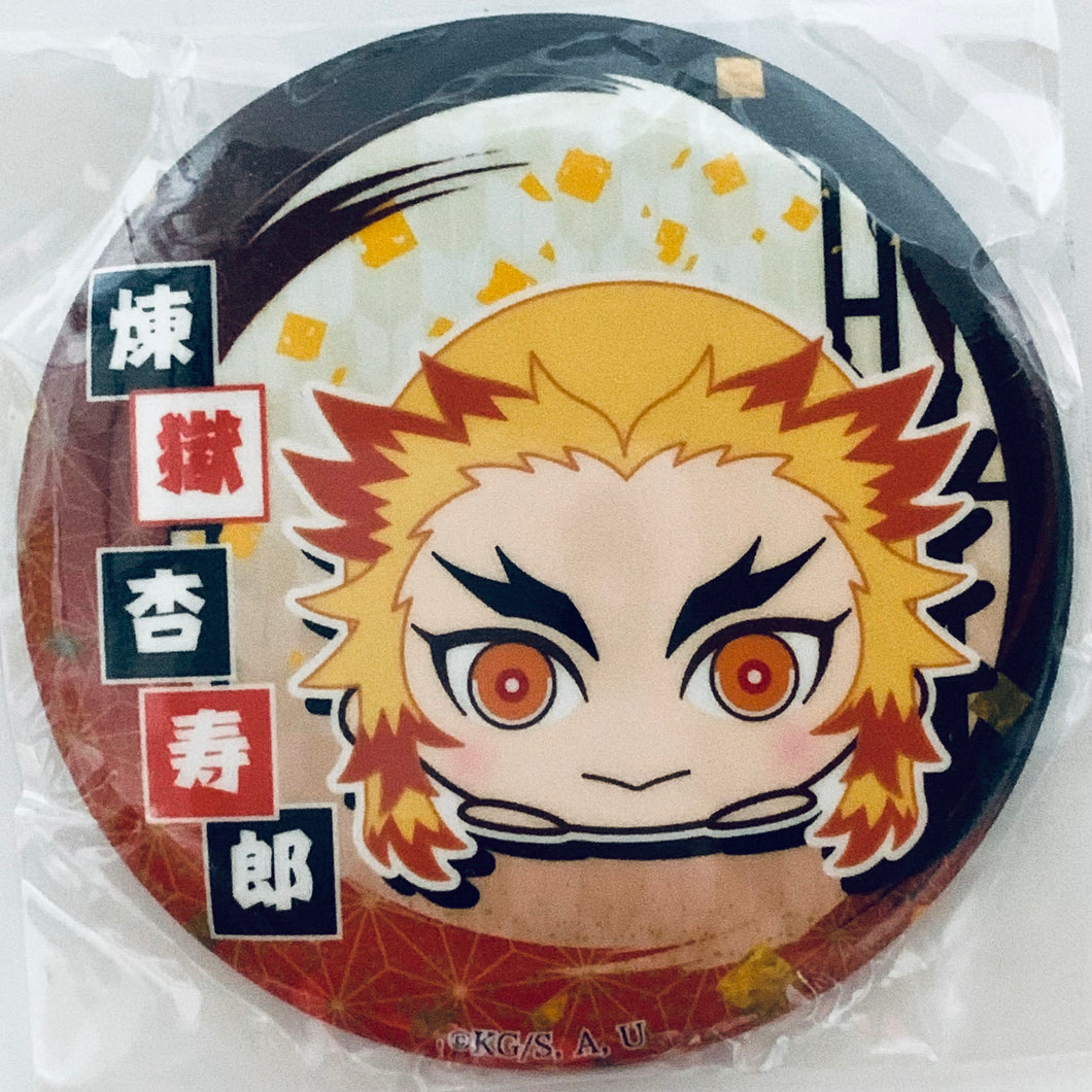Kimetsu no Yaiba - Rengoku Kyoujurou - Badge - Mochi Kororin Plush Mascot Pillar Ver.