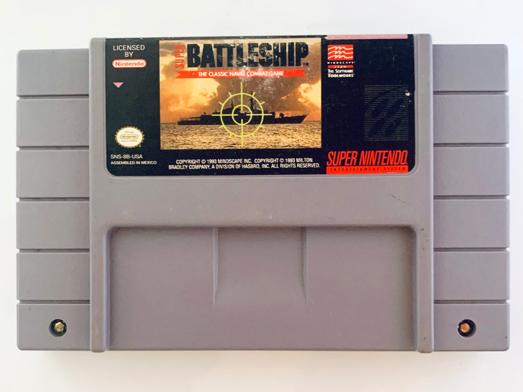 Super Battleship - Super Nintendo - SNES - NTSC-US - Cart (SNS-8B-USA)