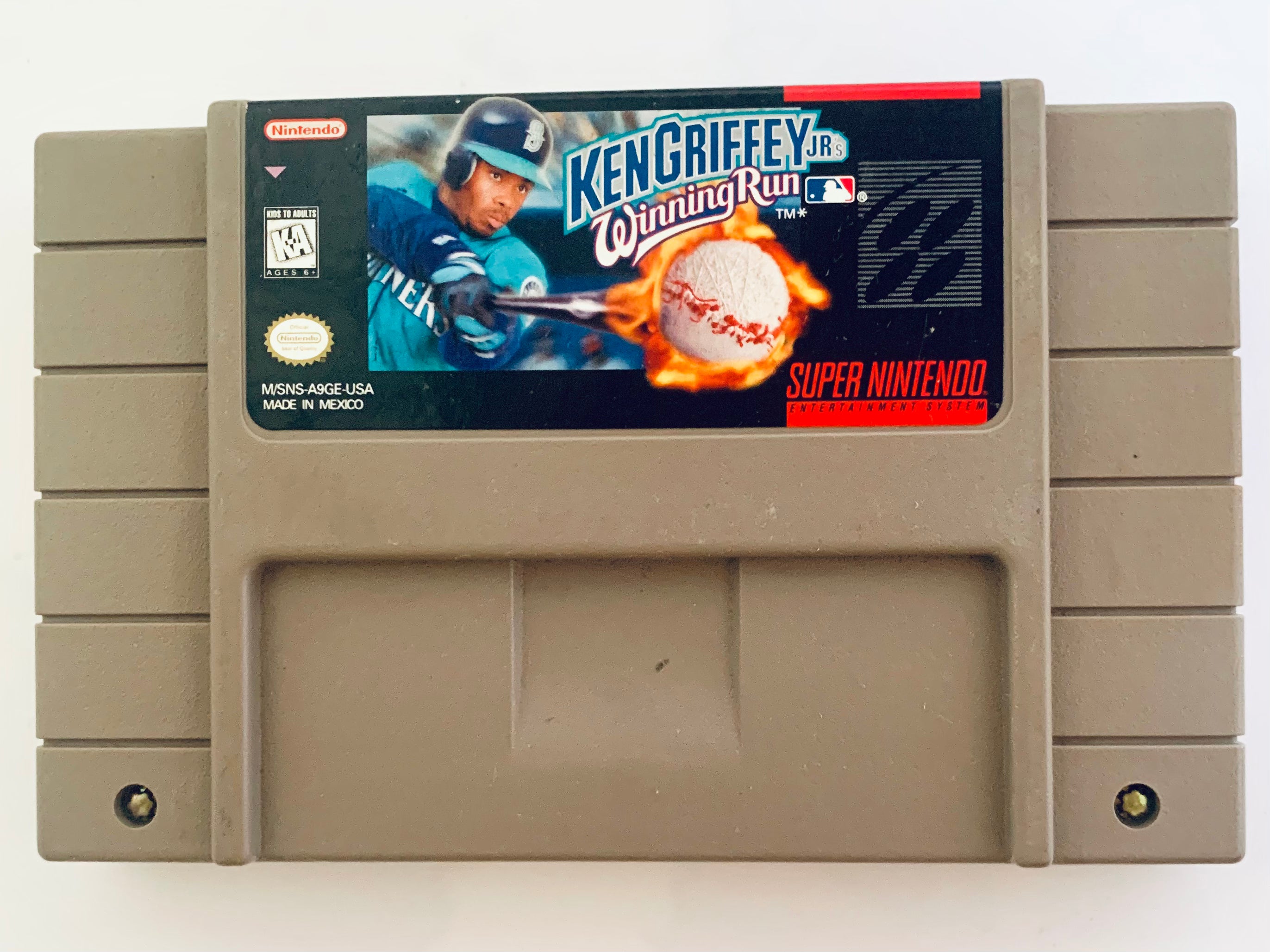 Ken Griffey Jr.'s Winning Run - Retro Game Cases 🕹️