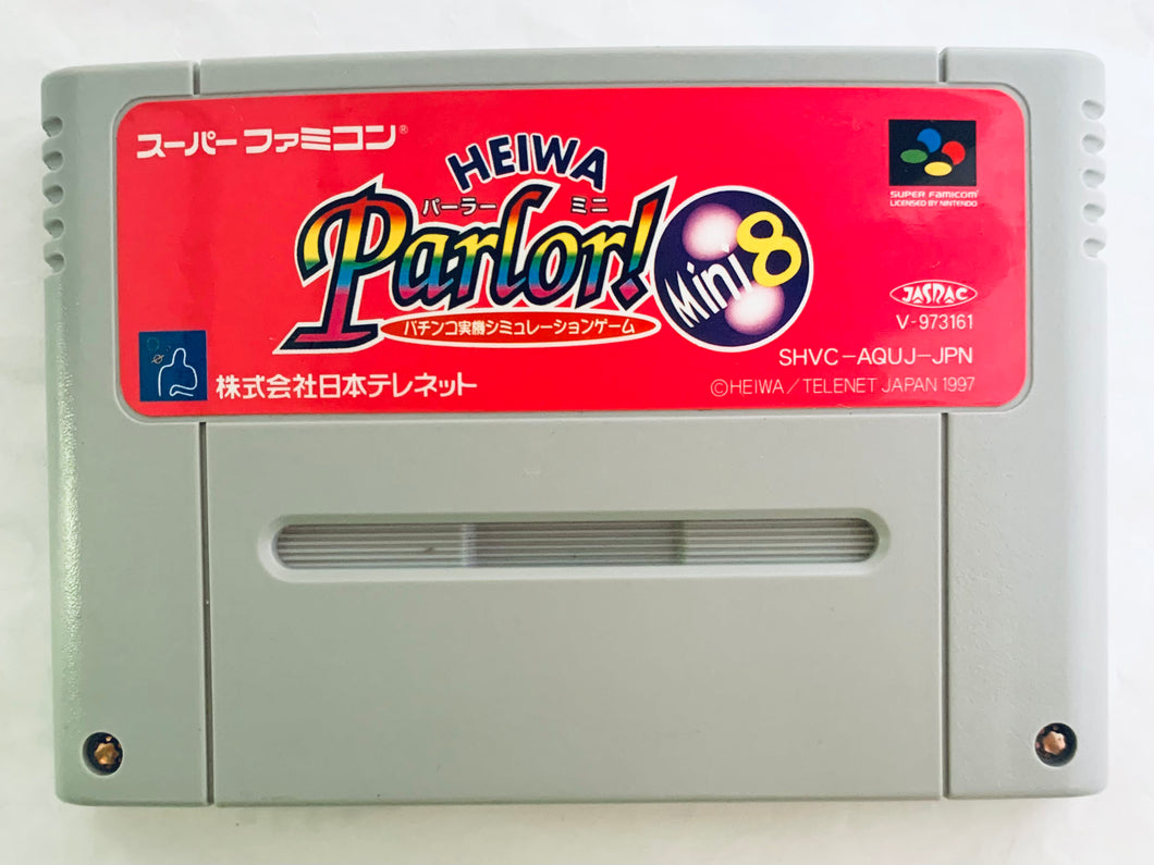 Heiwa Parlor! Mini 8 - Super Famicom - SFC - Nintendo - Japan Ver. - NTSC-JP - Cart (SHVC-AQUJ-JPN)