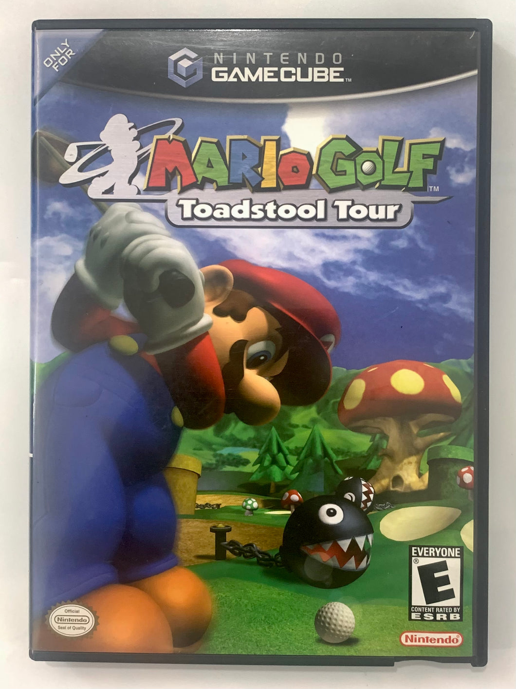 Mario Golf Toadstool Tour - Nintendo Gamecube - NTSC - Case Only