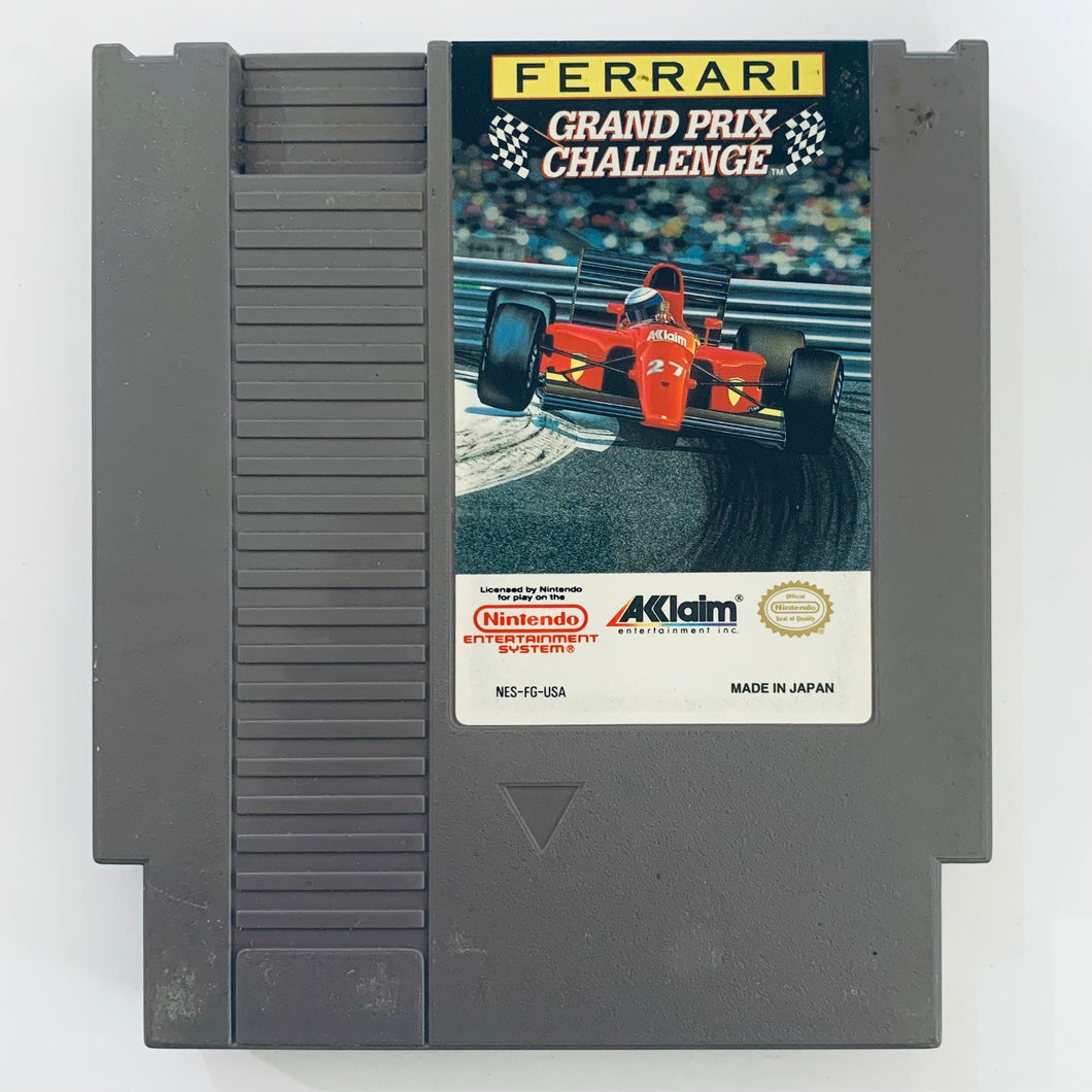 Ferrari Grand Prix Challenge - Nintendo Entertainment System - NES - NTSC-US - Cart