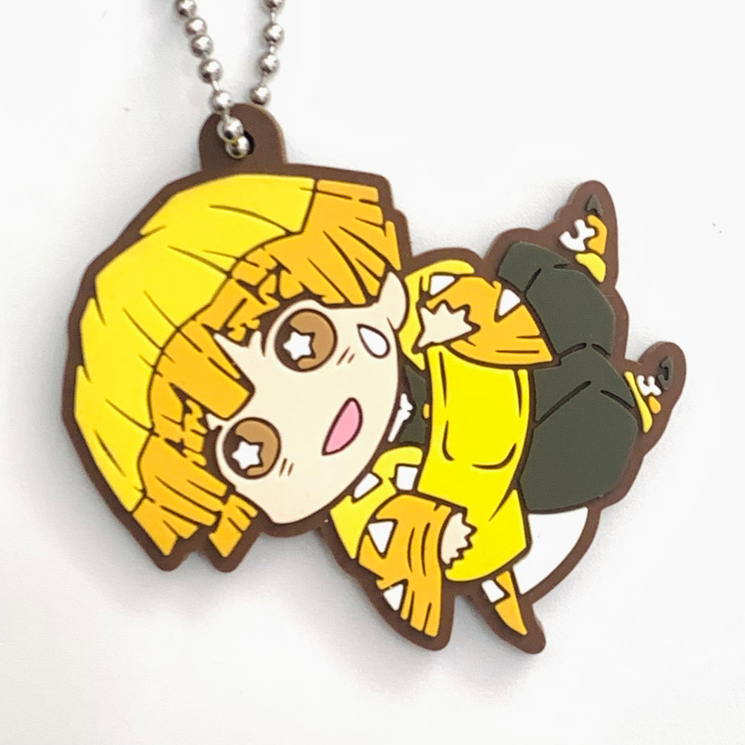 Kimetsu no Yaiba - Agatsuma Zenitsu - Chara Banchoukou Rubber Mascot Second Form
