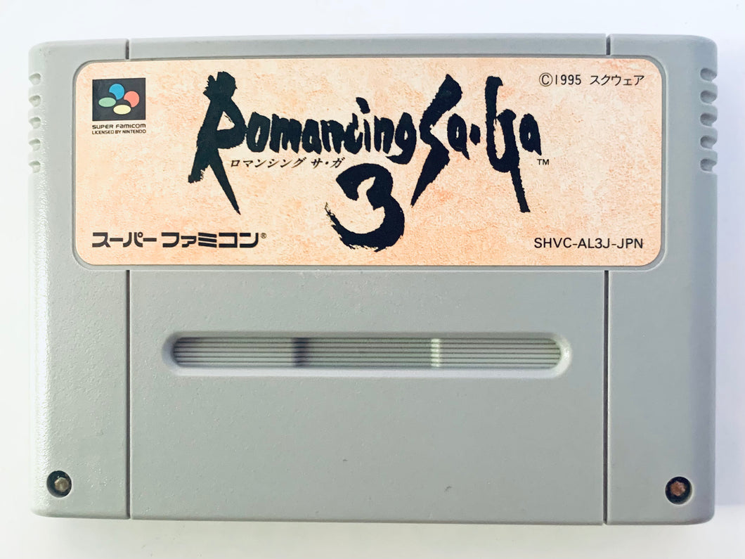 Romancing SaGa 3 - Super Famicom - SFC - Nintendo - Japan Ver. - NTSC-JP - Cart (SHVC-AL3J-JPN)