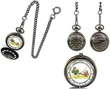 Load image into Gallery viewer, Kimetsu no Yaiba - Tanjirou &amp; Nezuko - Pocket Watch - B ver.
