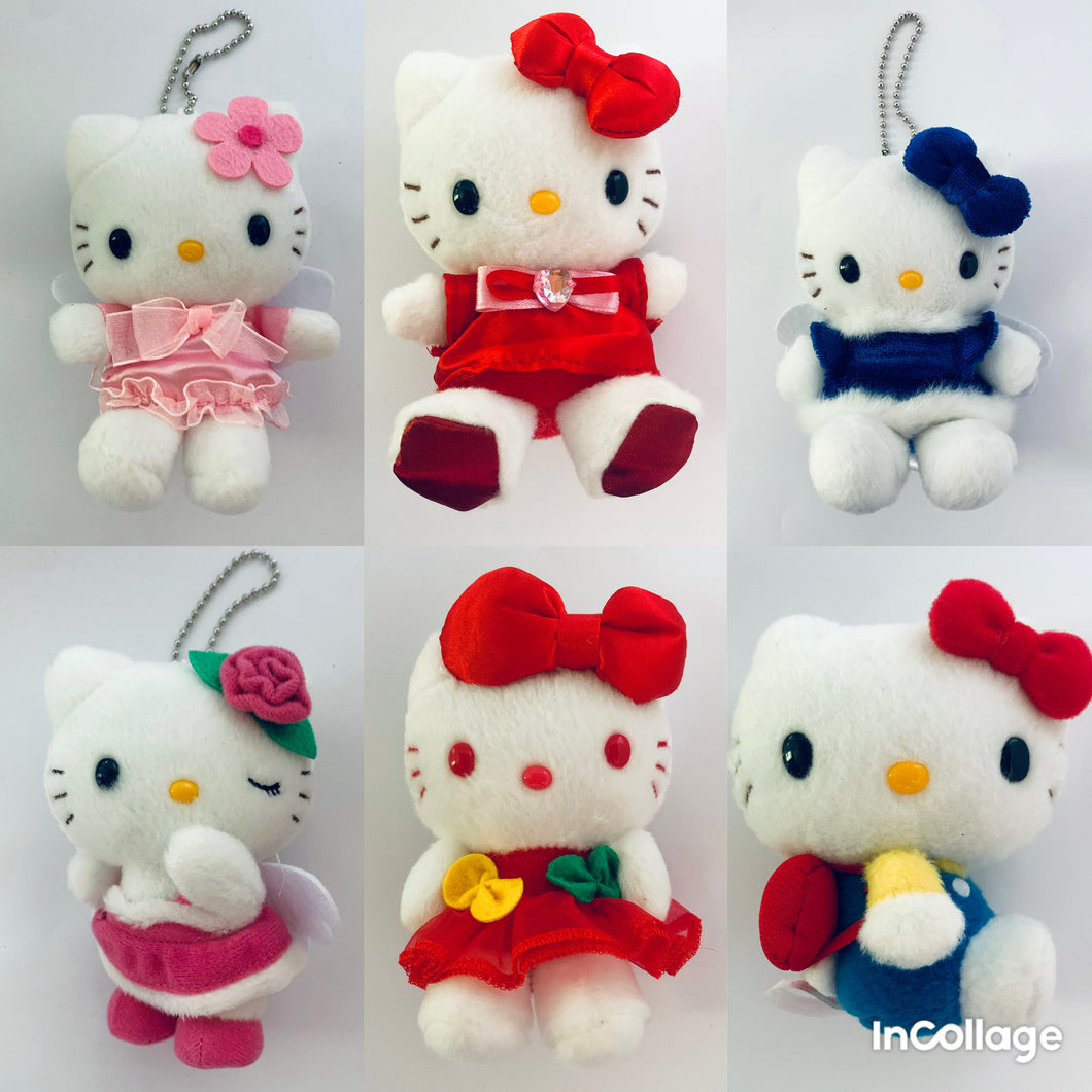 Hello Kitty Memorial Box - Set of 6 NTT Original Plush Mascots