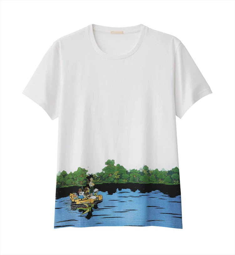 Dragon Ball x GU Graphic T-Shirt White S Size