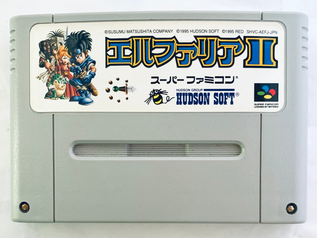 Elfaria II - Super Famicom - SFC - Nintendo - Japan Ver. - NTSC-JP - Cart (SHVC-AEFJ-JPN)