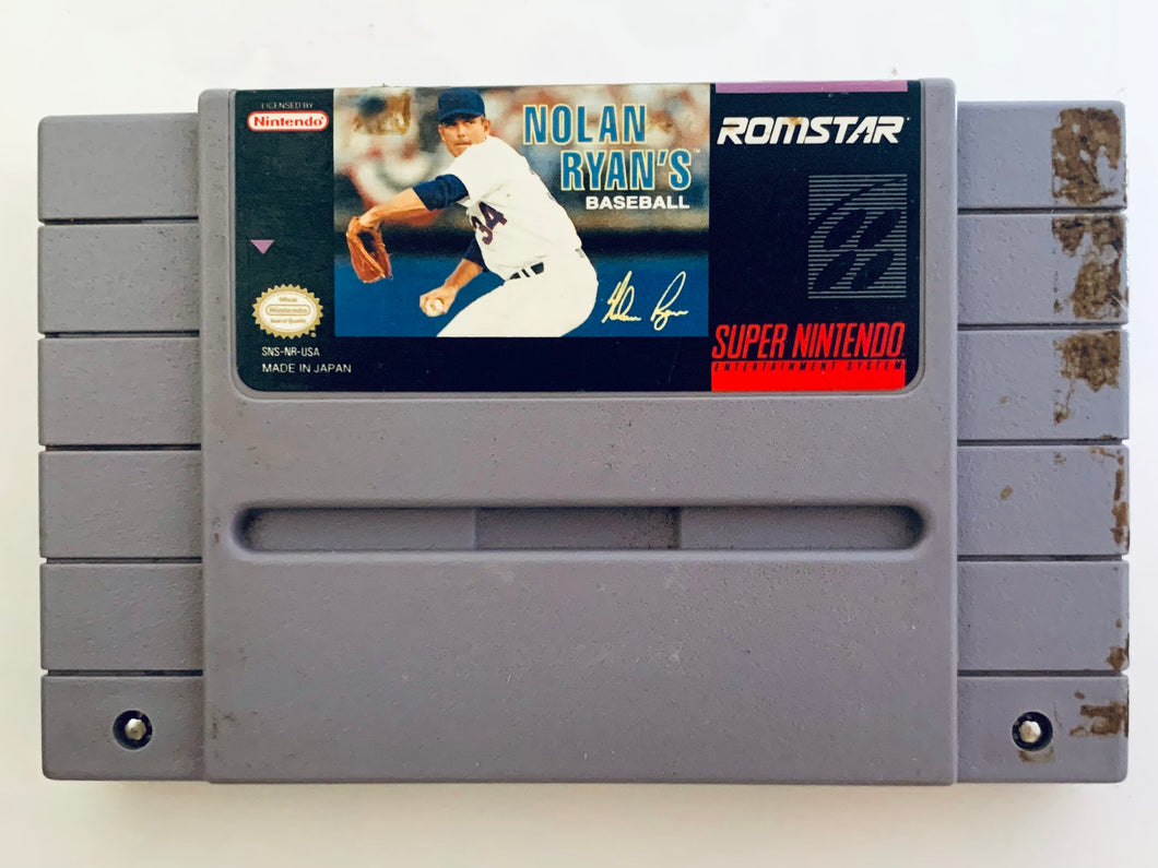 Nolan Ryan’s Baseball - Super Nintendo - SNES - NTSC-US - Cart (SNS-NR-USA)