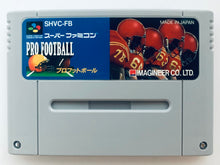 Cargar imagen en el visor de la galería, Pro Football - Super Famicom - SFC - Nintendo - Japan Ver. - NTSC-JP - Cart &amp; Manual (SHVC-FB)
