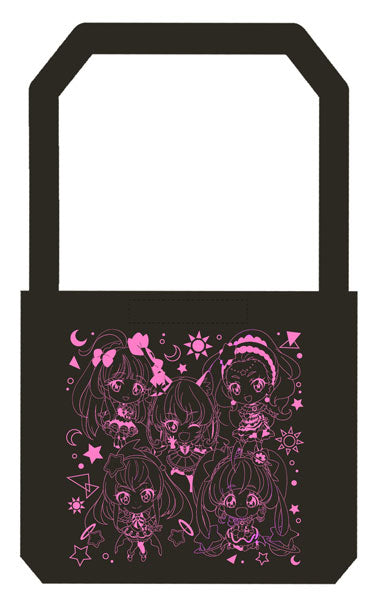 Star Twinkle Pretty Cure Prepop♪ 2Way Tote Bag (Black)