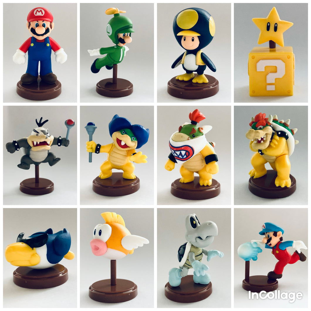 New Super Mario Bros. Wii - Choco Egg - Part 3 - Set of 13 Mini Figures