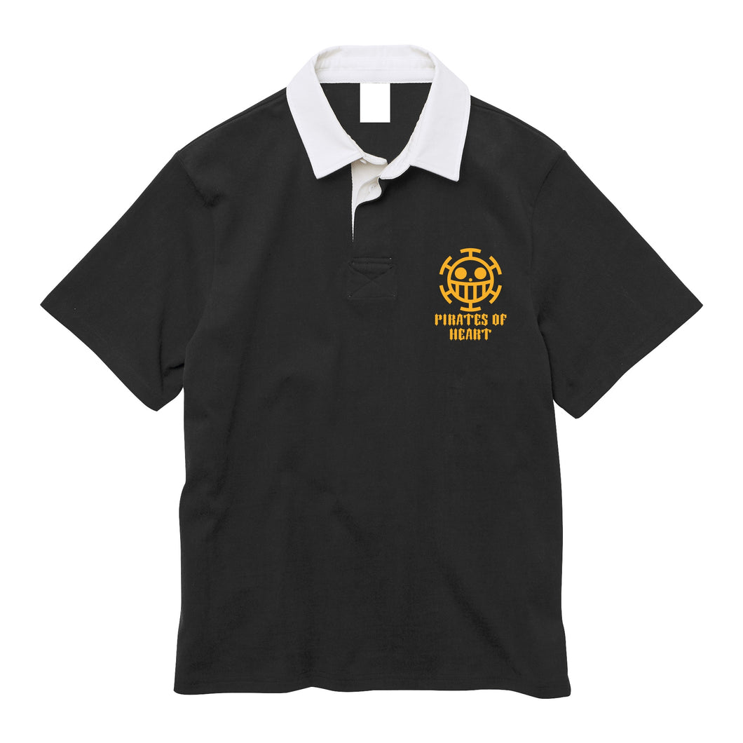One Piece Large Shirt Polo Pirates of Heart