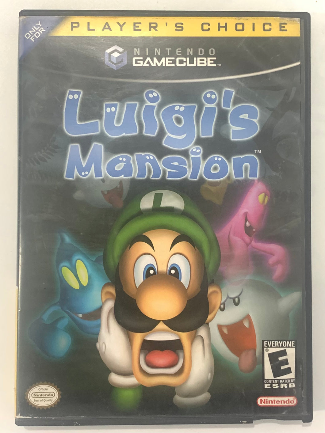 Luigi’s Mansion - Player’s Choice - Nintendo Gamecube - NTSC - Case Only