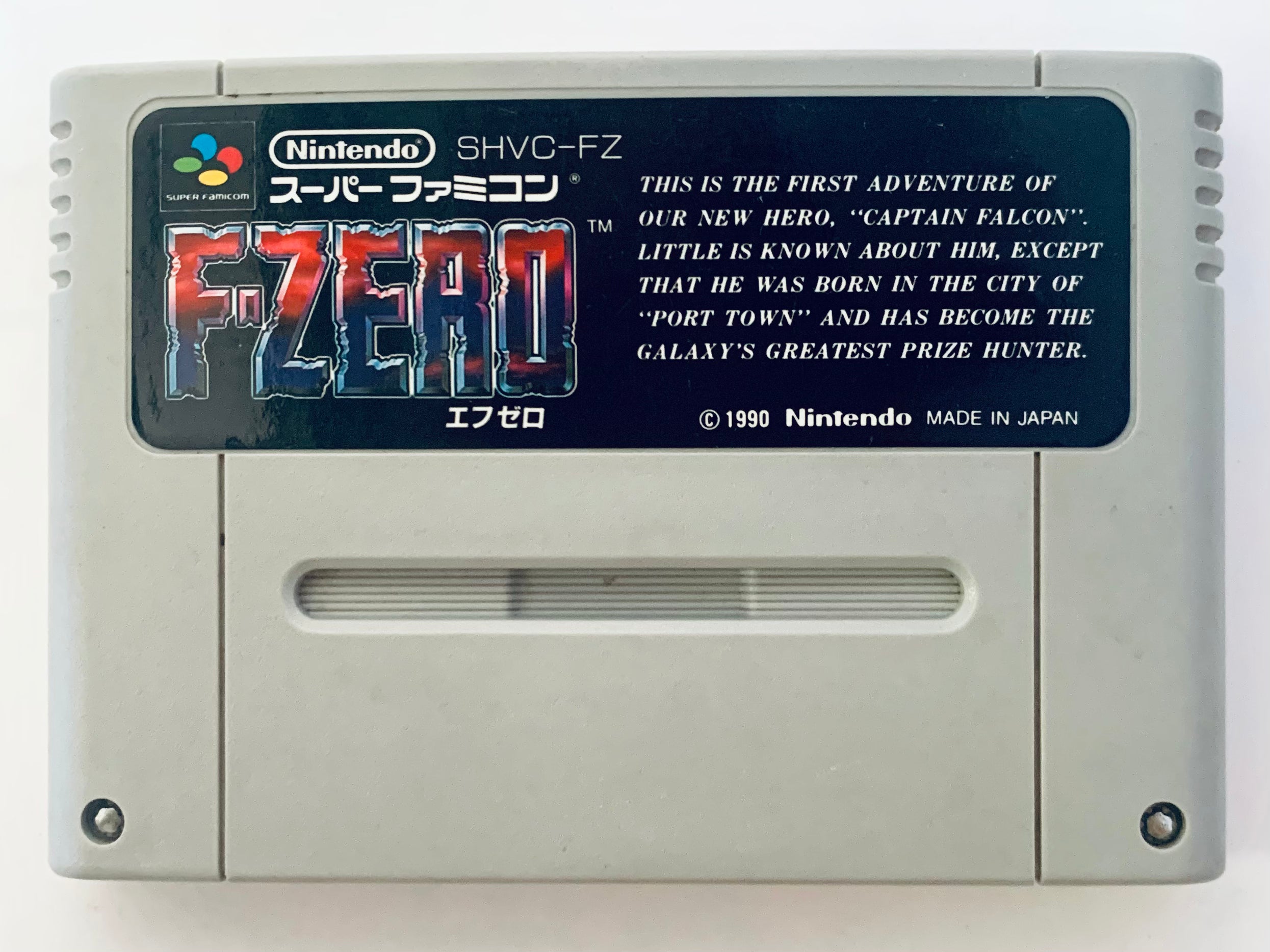 F-zero F Zero / Super Famicom / Original Japonês