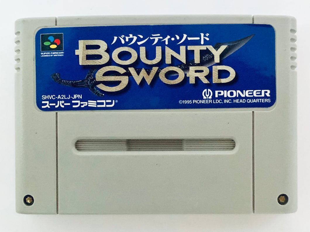 Bounty Sword - Super Famicom - SFC - Nintendo - Japan Ver. - NTSC-JP - Cart (SHVC-A2LJ-JPN)