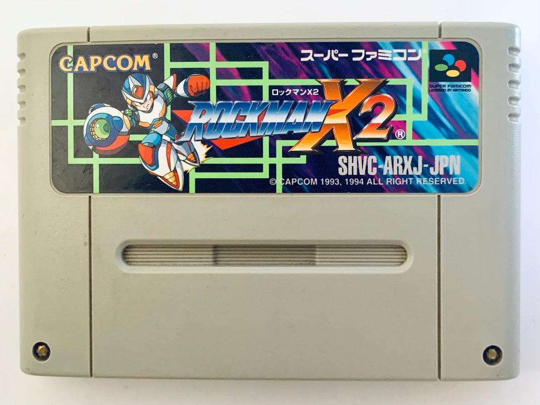 Rockman X2 - Super Famicom - SFC - Nintendo - Japan Ver. - NTSC-JP - Cart (SHVC-ARXJ-JPN)