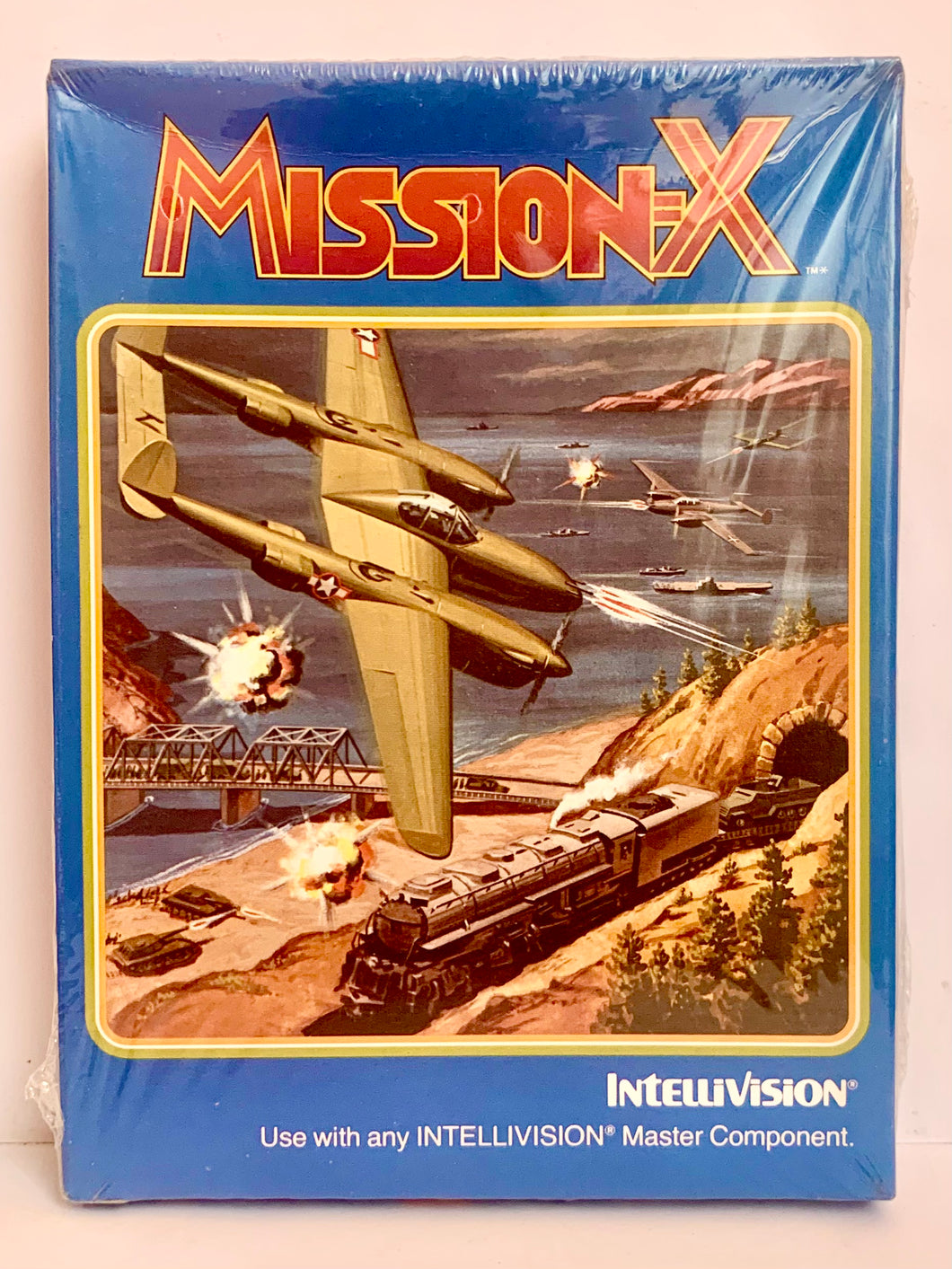 Mission X - Mattel Intellivision - NTSC - Brand New