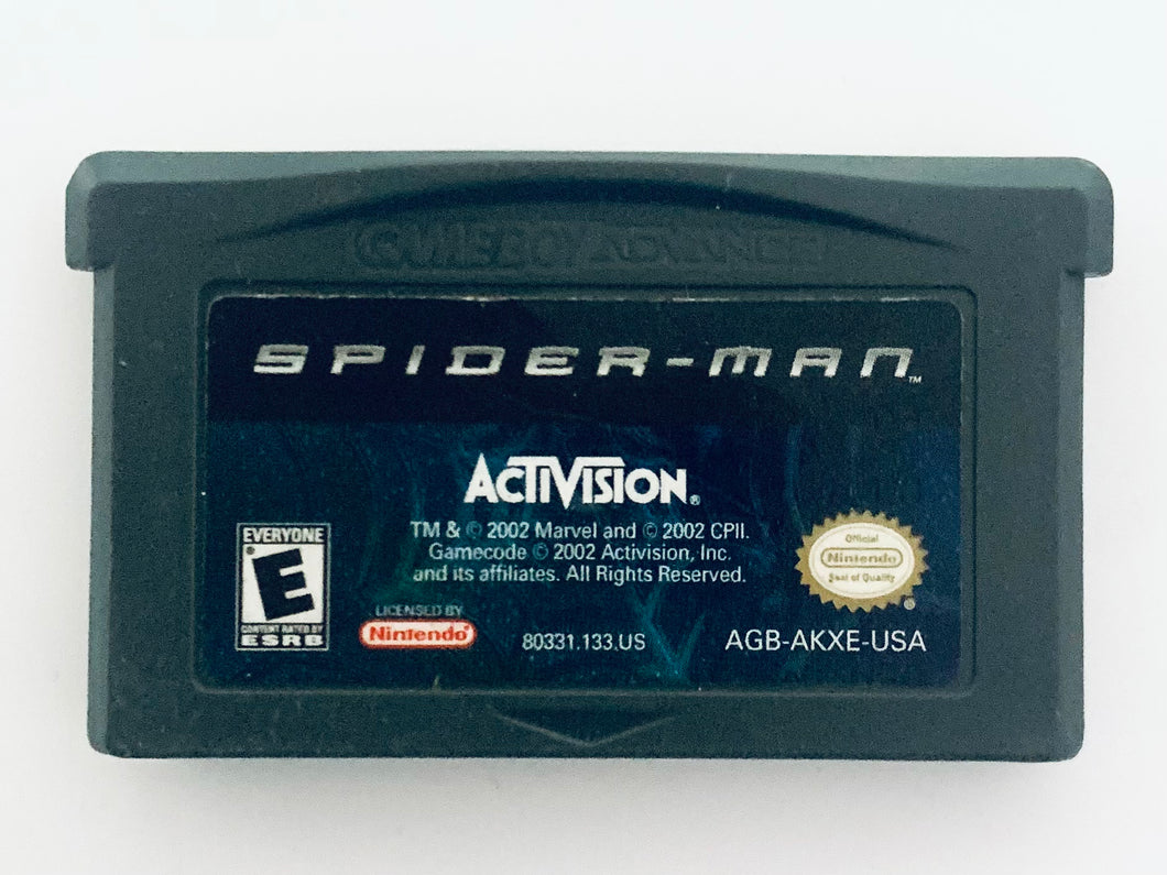 Spider-Man - GameBoy Advance - SP - Micro - Player - Nintendo DS - Cartridge (AGB-AKXE-USA)