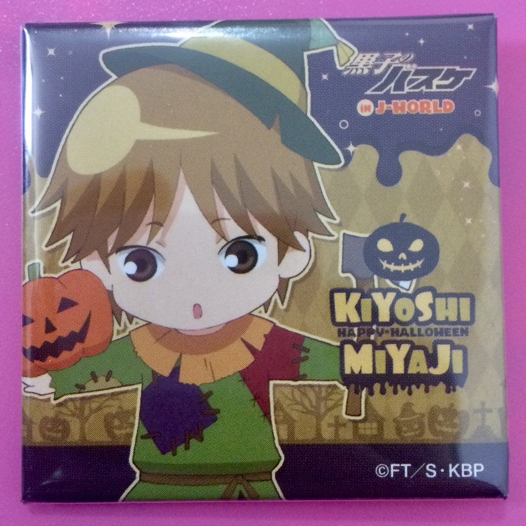 Kuroko no Basket - Kiyoshi Miyaji - Halloween in J-WORLD TOKYO Square Can Badge Ver.1