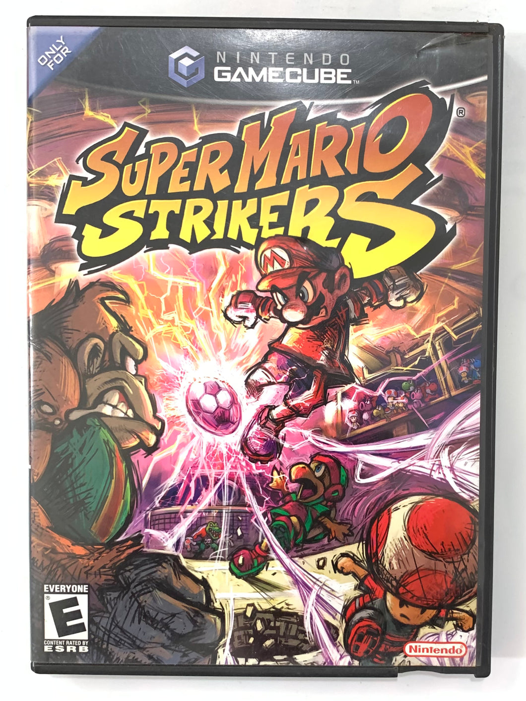 Super Mario Strikers - Nintendo Gamecube - NTSC - Case & Manual