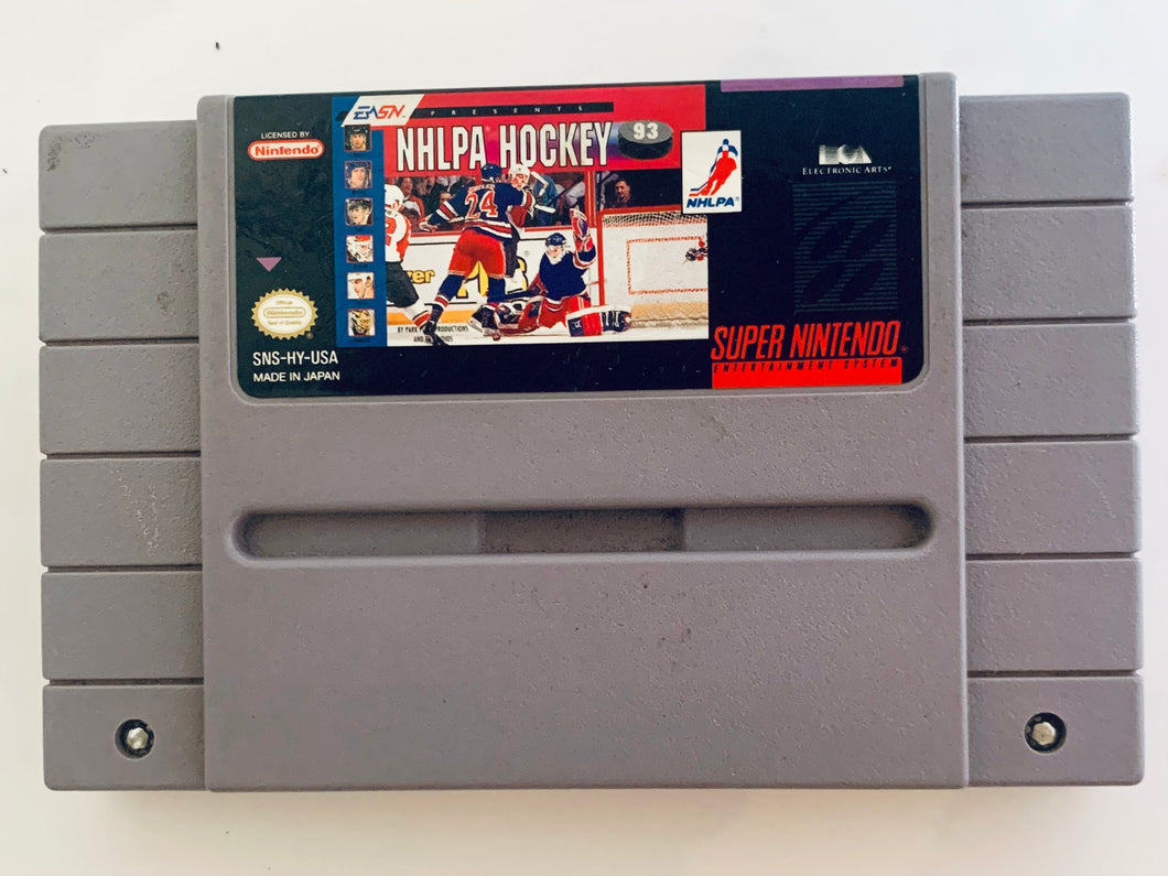 NHLPA Hockey ‘93 - Super Nintendo - SNES - NTSC-US - Cart (SNS-HY-USA)