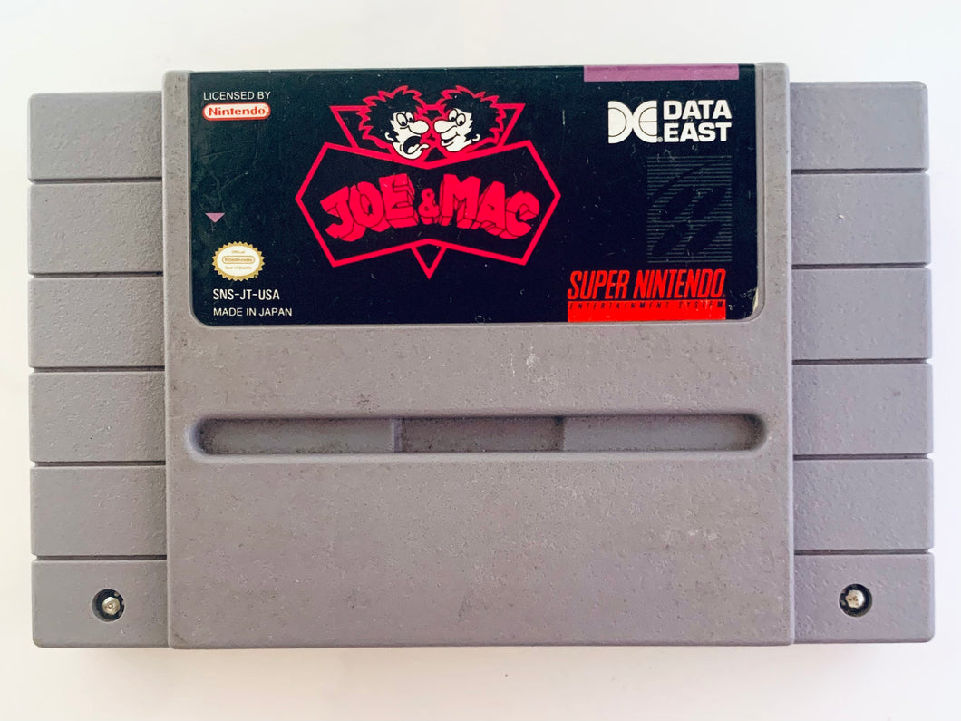 Joe & Mac - Super Nintendo - SNES - NTSC-US - Cart (SNS-JT-USA)