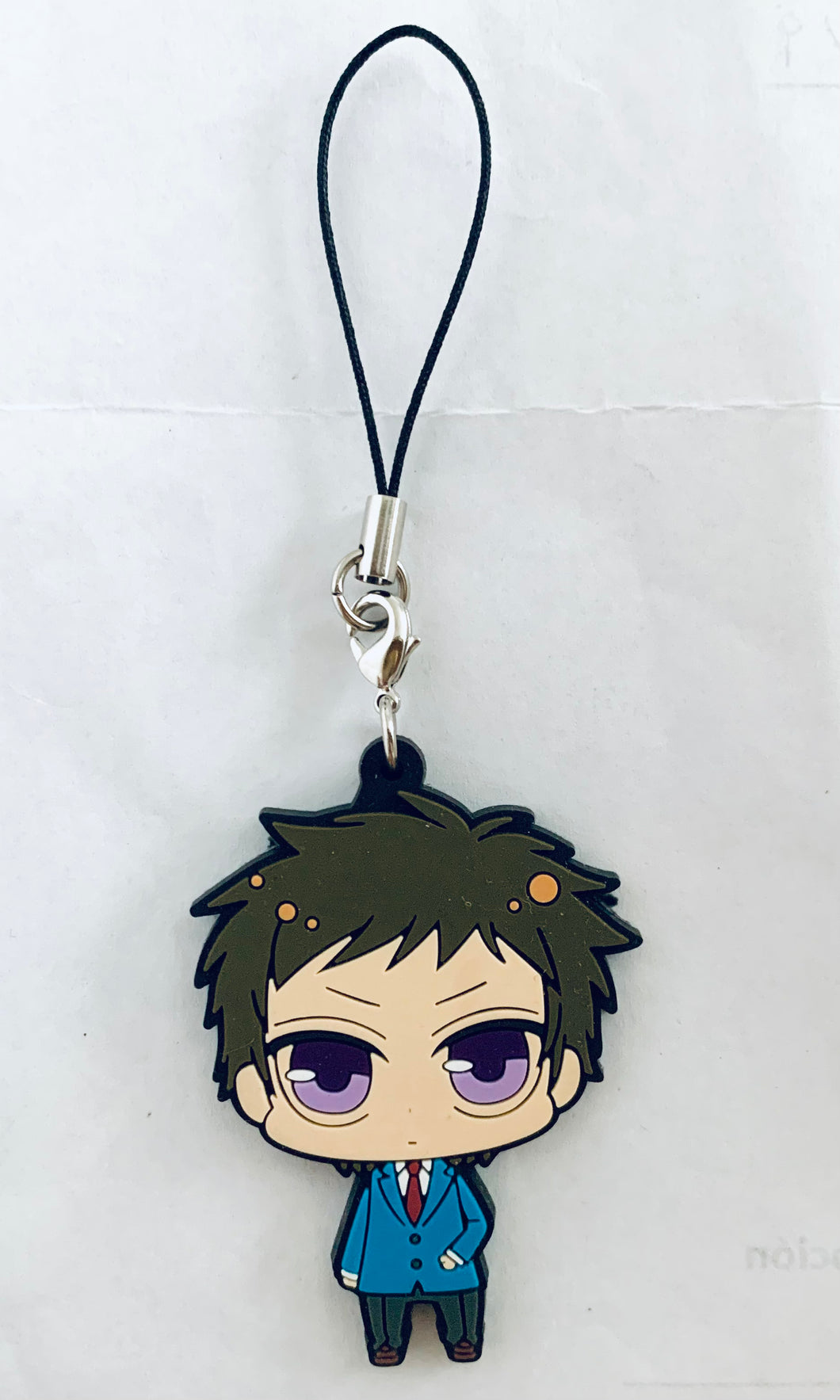 Hakuouki Shinkai Hana no Shou - Yamazaki Susumu - Chibi Character Rubber Strap