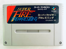 Cargar imagen en el visor de la galería, Super Fire ProWrestling - Super Famicom - SFC - Nintendo - Japan Ver. - NTSC-JP - Cart (SHVC-FP)
