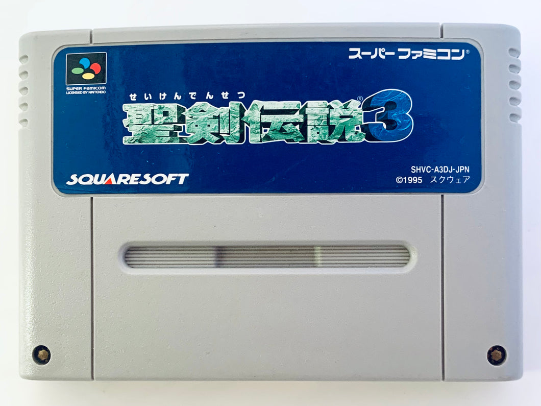 Seiken Densetsu 3 - Super Famicom - SFC - Nintendo - Japan Ver. - NTSC-JP - Cart (SHVC-A3DJ-JPN)