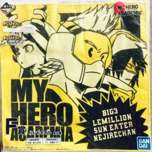 Load image into Gallery viewer, My Hero Academia - Big3: Lemillion, Sun Eater &amp; Nejirechan - Hand Towel - Ichiban Kuji Boku No Hero Academia I&#39;m Ready! - F Prize
