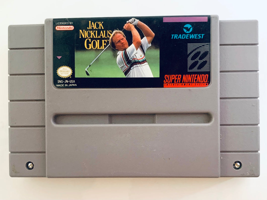 Jack Nicklaus Golf - Super Nintendo - SNES - NTSC-US - Cart (SNS-JN-USA)