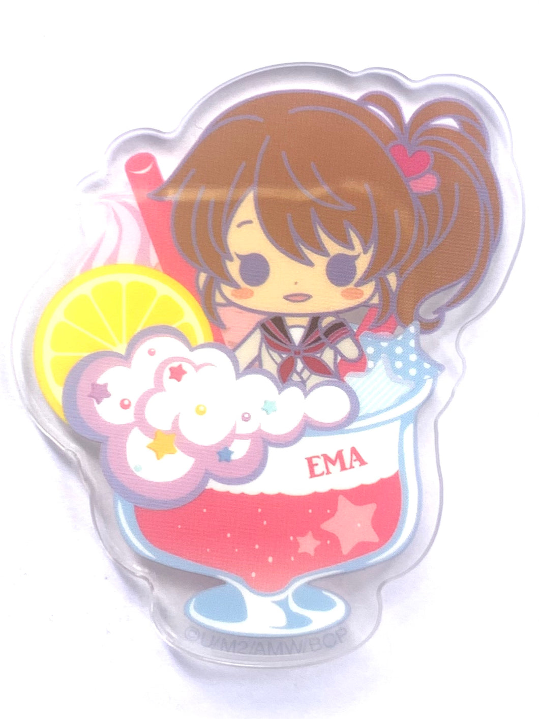 BROTHERS CONFLICT side B - Asahina Ema - Clear Brooch Collection - Badge