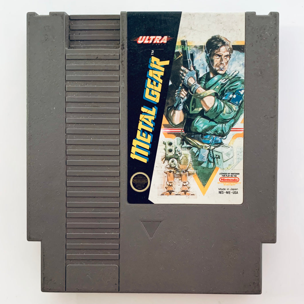 Metal Gear - Nintendo Entertainment System - NES - NTSC-US - Cart