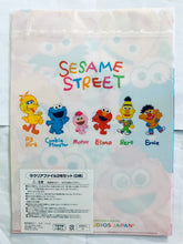 Cargar imagen en el visor de la galería, Sesame Street - Elmo, Ernie, Bert, Cooky Monster, Big Bird and Moppy - Set of 2 A4 Clear File

