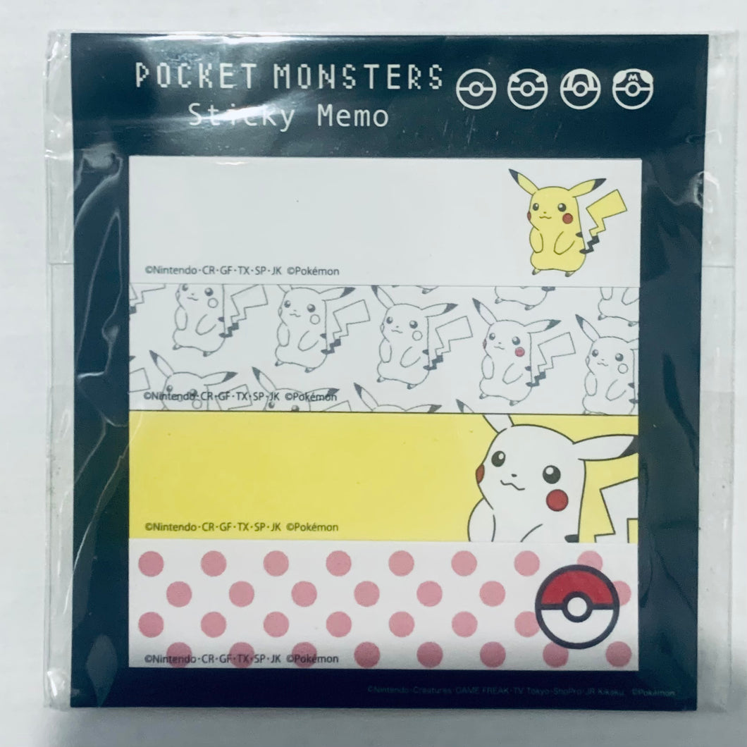 Pocket Monsters / Pokémon Sticky Notes Stripe