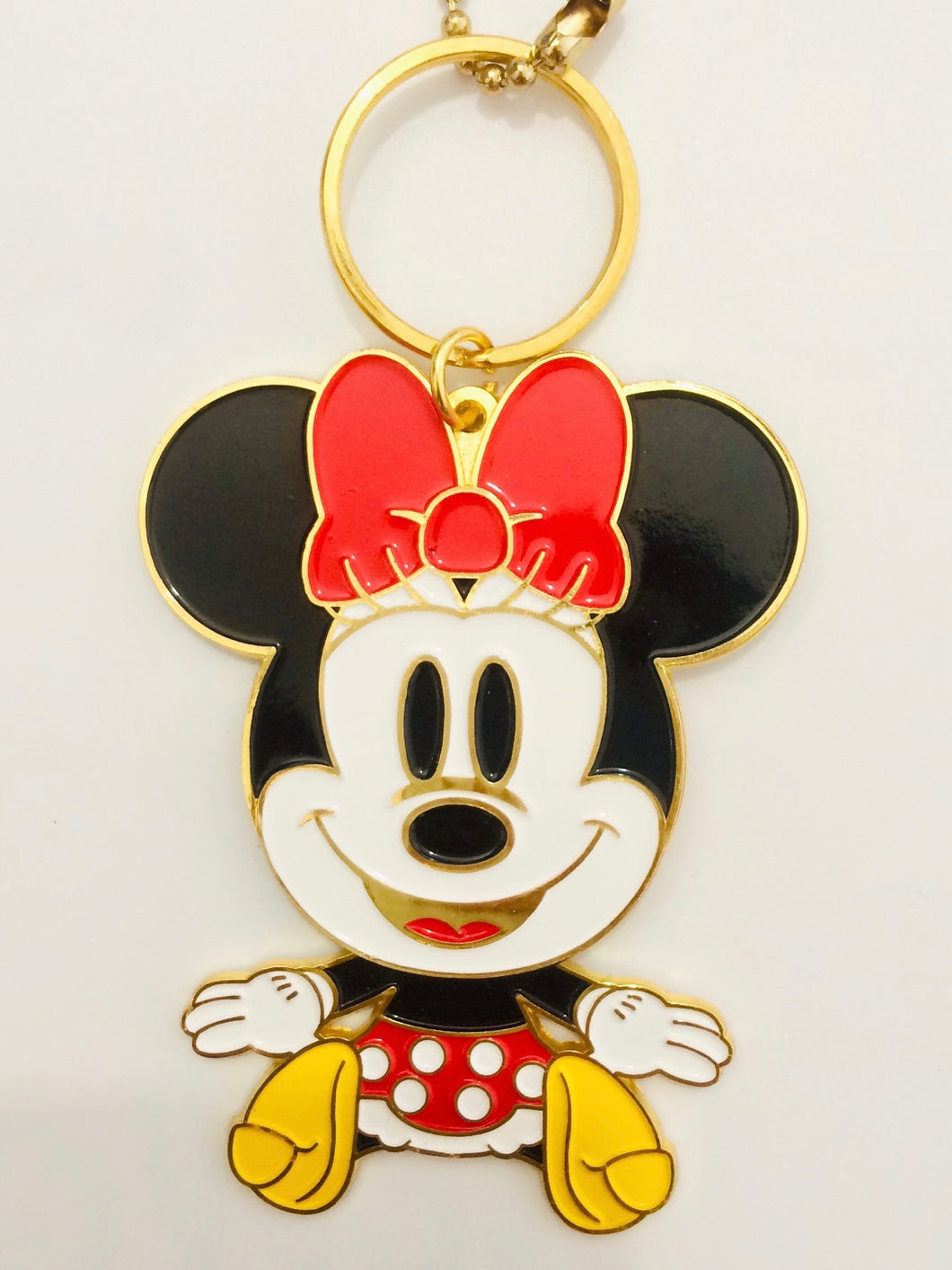 Minnie Mouse - Metal Keychain Mascot