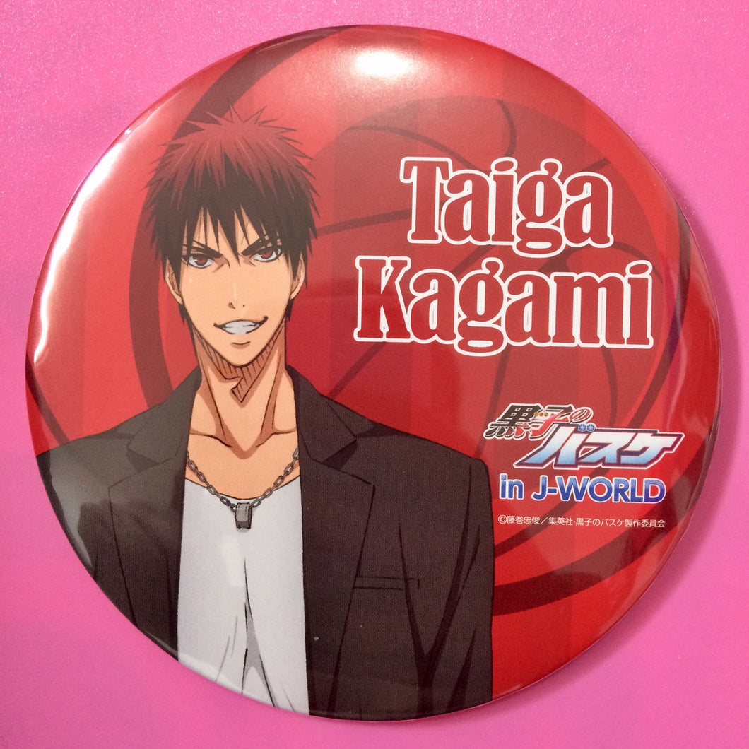 Kuroko no Basket - Kagami Taiga - Can Badge - Kurobas in J-WORLD Ver. Special - B Prize