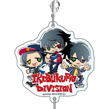 Cargar imagen en el visor de la galería, Hypnosis Microphone -Division Rap Battle- - Ikebukuro Division (Buster Bros!!!) - Hipmai Sanrio Remix Connected Acrylic Keychain
