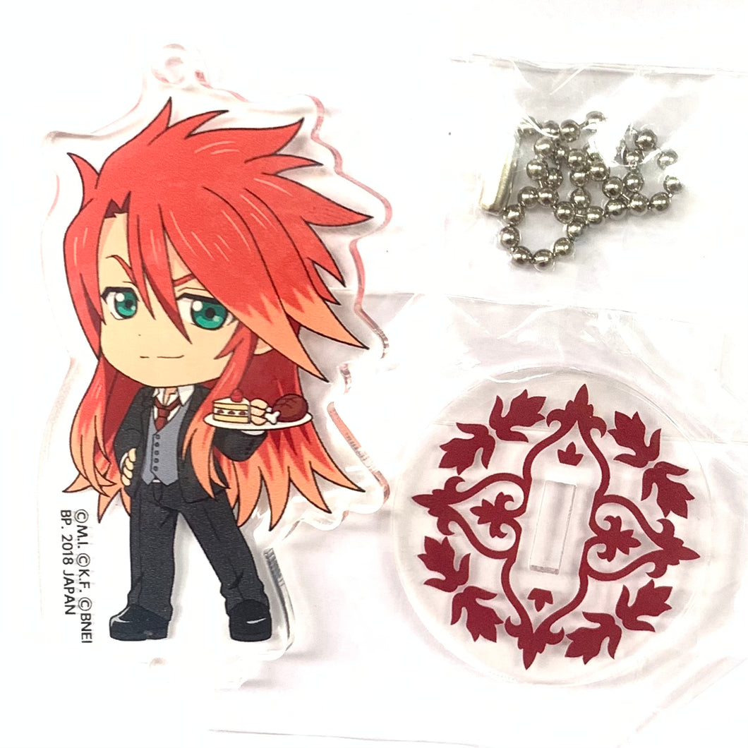 Tales of the Abyss - Luke fone Fabre - Tales of Series Kyun-Chara Illustrations Acrylic Charm