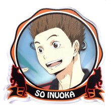 Cargar imagen en el visor de la galería, Haikyuu!! - Inuoka Sou - Acrylic Badge Collection Meibamen ver.
