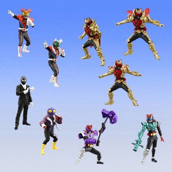 H.G.C.O.R.E. Kamen Rider ~Emperor Gaisen Hen~ - Figure - Set of 6