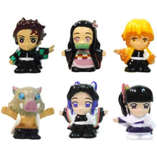 Load image into Gallery viewer, Kimetsu no Yaiba Scoop Doll Set - Sukui Doll - Set of 6 Pieces
